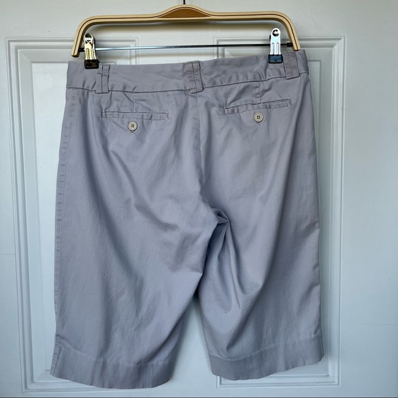 •The Limited• Cassidy Fit Khaki Bermuda Shorts - Size 8 - Picture 4 of 7